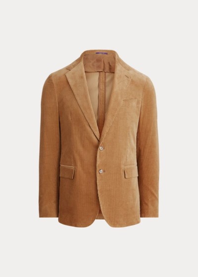 Blazer Ralph Lauren Hombre Marrom - Hadley Corduroy - BSQMR9403